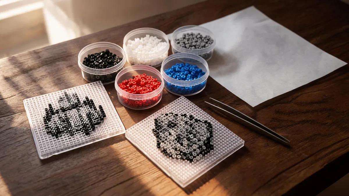 Materials and Tools for Star Wars Fuse Bead Projects