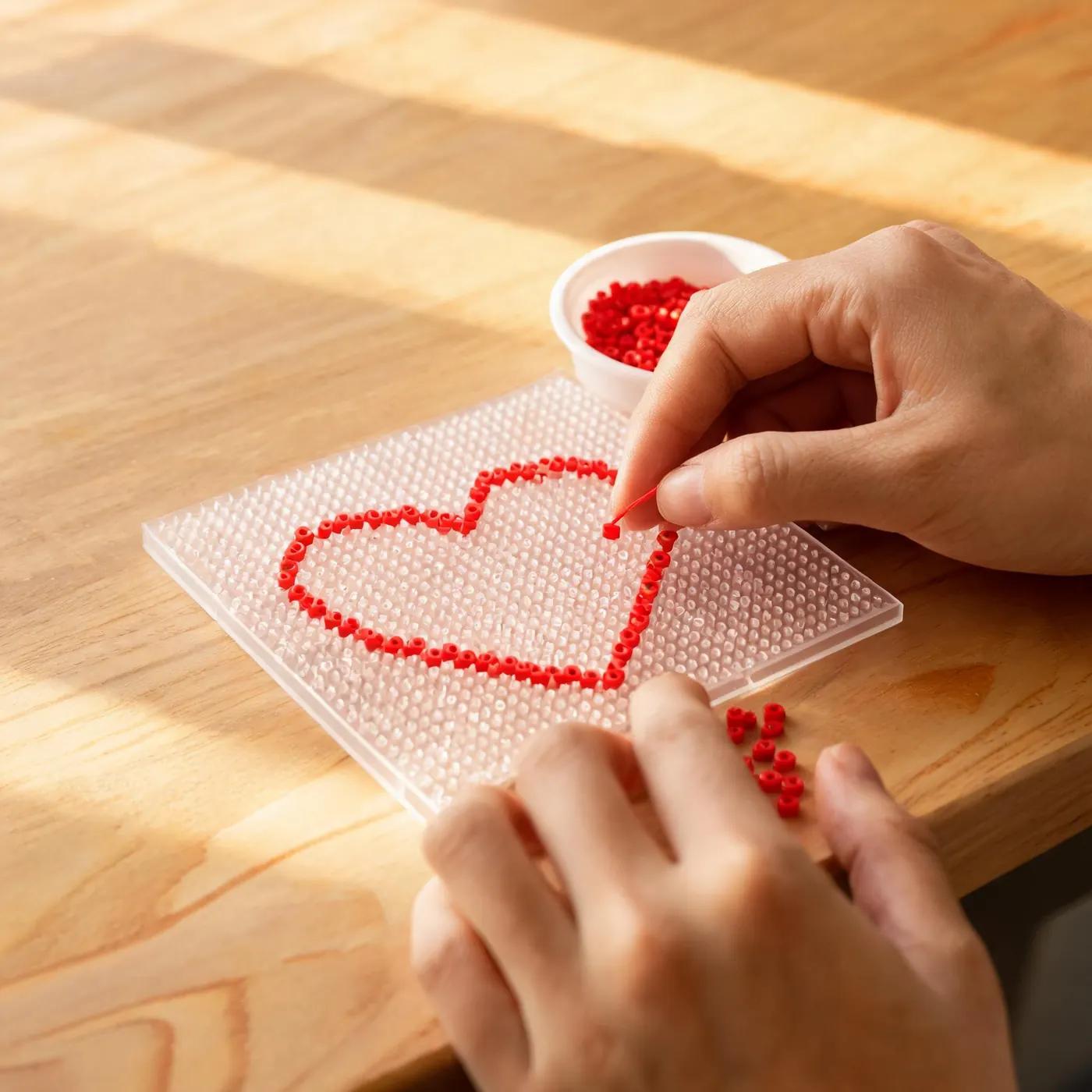Materials and Tools for Romantic Fuse Bead Projects
