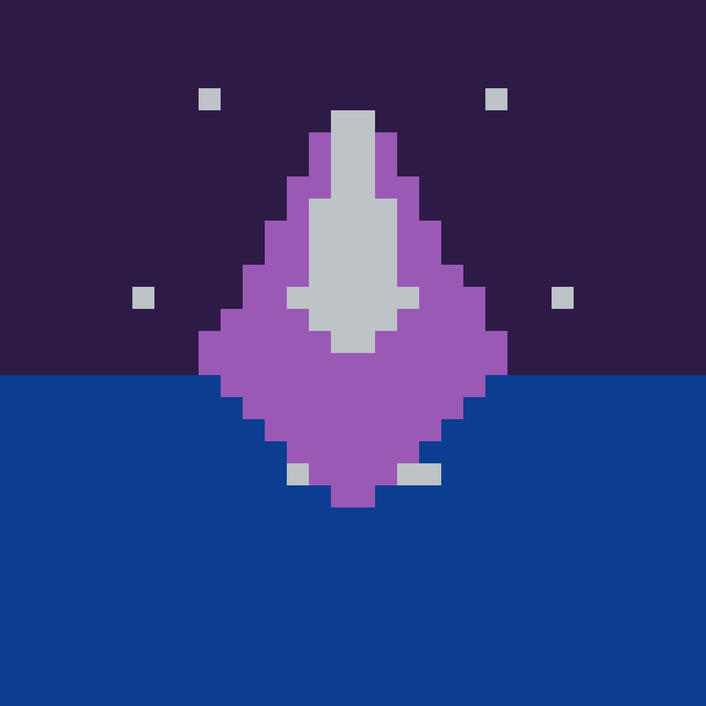 Isometric 3D Crystal Cave 3D Patterns perler bead pattern 128×128