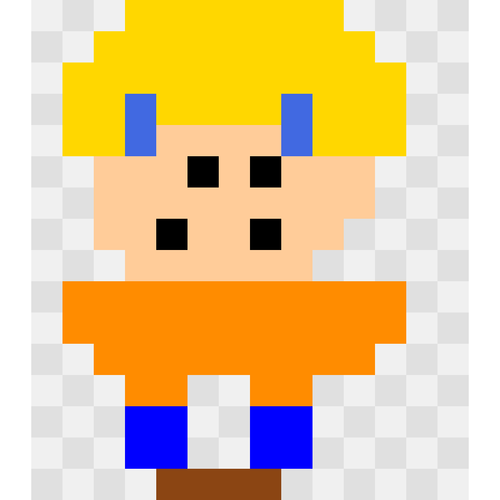 Naruto Anime & Manga perler bead pattern 14×16