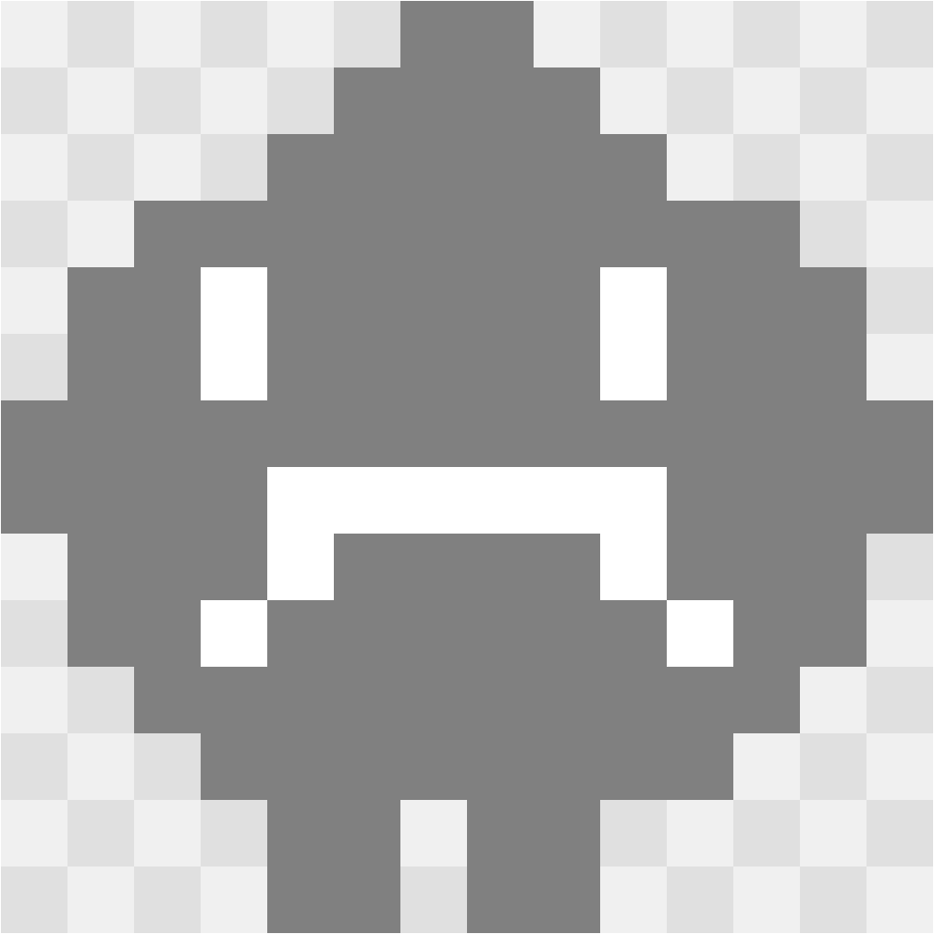 Totoro Anime & Manga perler bead pattern 14×14