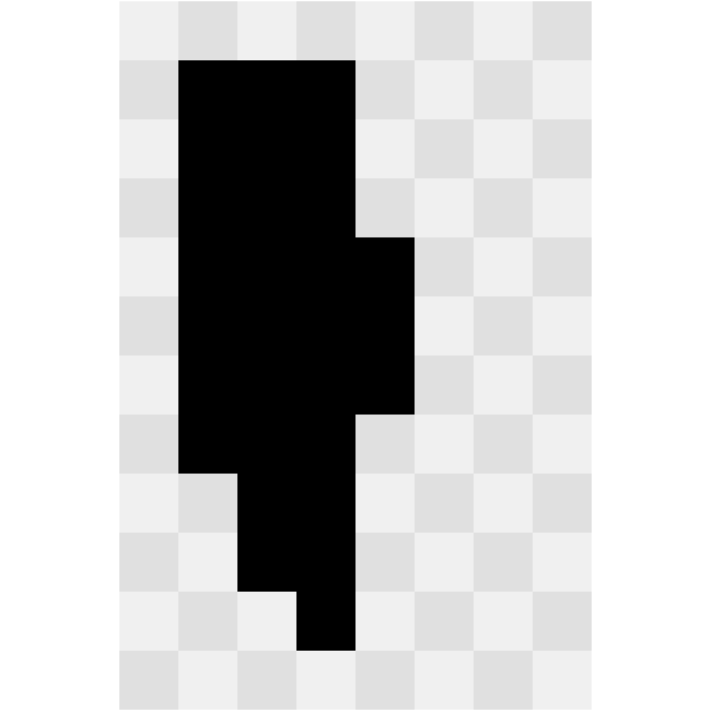 Music Note Easy Patterns perler bead pattern 8×12