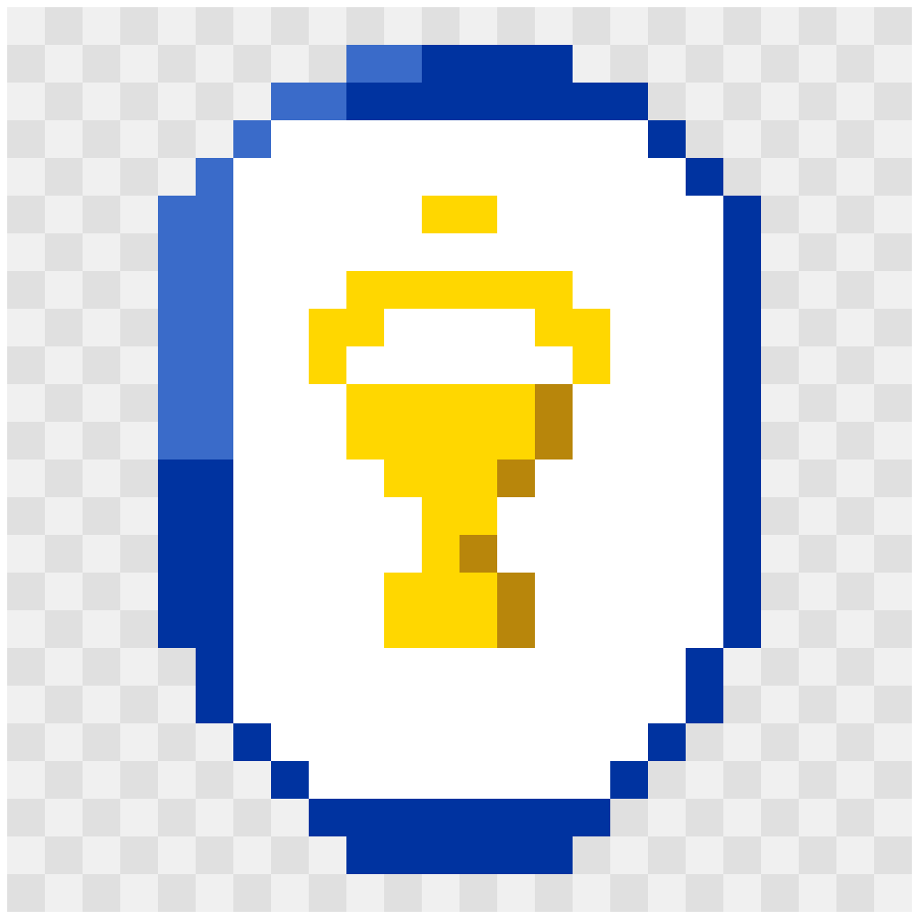 FIFA Emblem FIFA World Cup perler bead pattern 24×24
