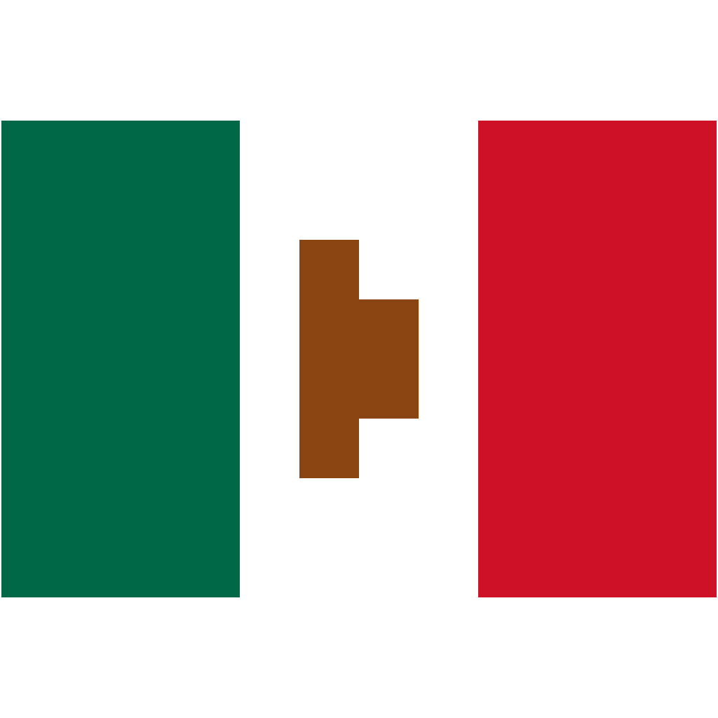 Mexico Flag FIFA World Cup perler bead pattern 12×8