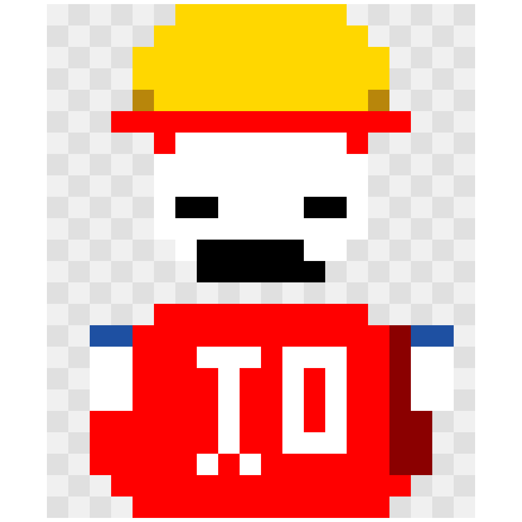 足球吉祥物 FIFA 世界杯 拼豆图纸 20×24