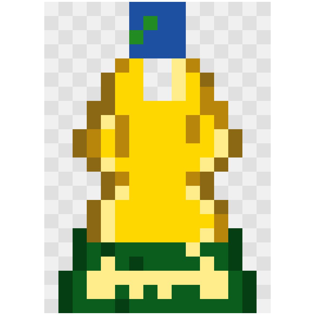 FIFA World Cup Trophy FIFA World Cup perler bead pattern 32×44