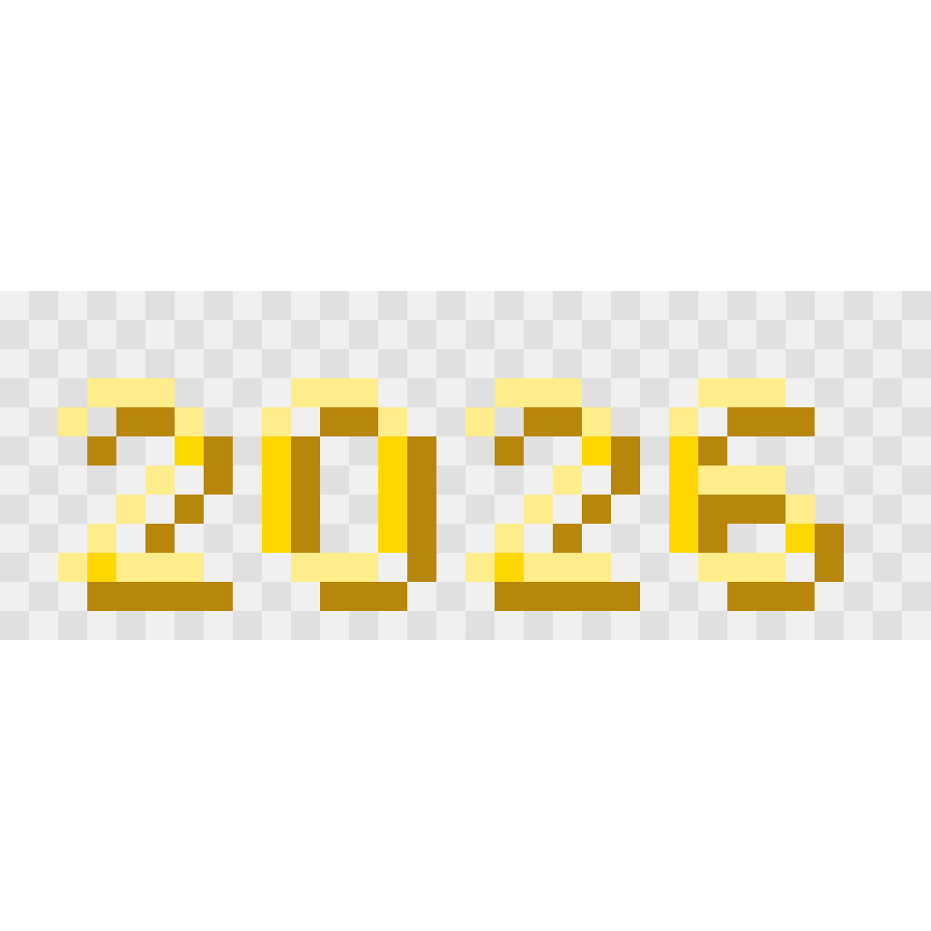 Year 2026 FIFA World Cup perler bead pattern 32×12