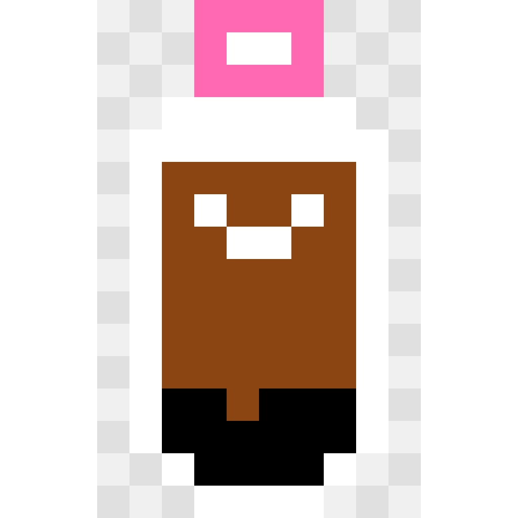 Bubble Tea Food & Drinks perler bead pattern 10×16