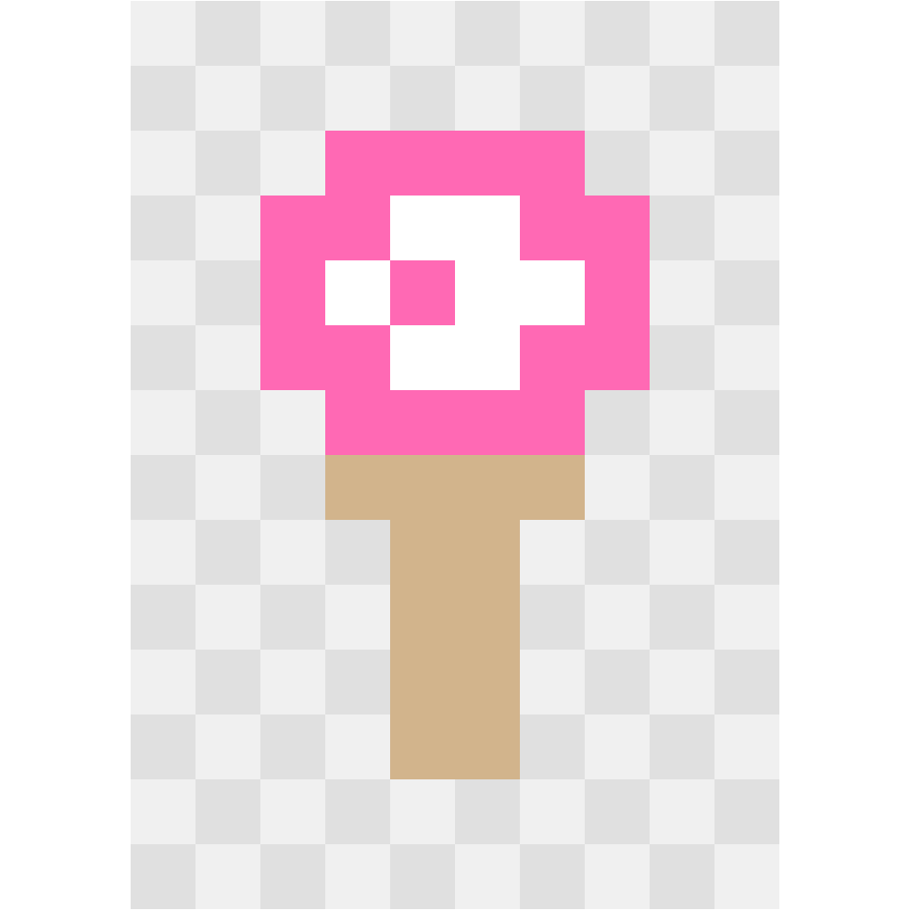 Ice Cream Cone Food & Drinks perler bead pattern 10×14