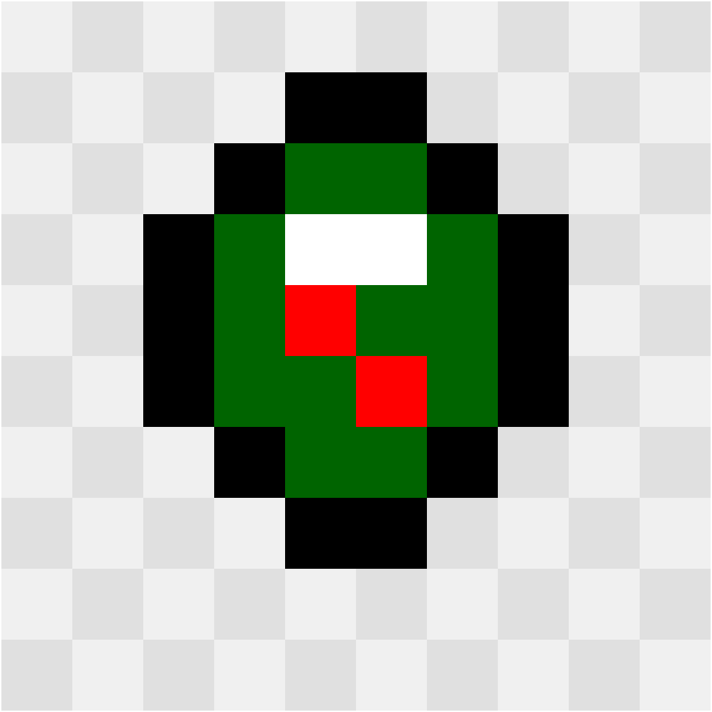 Sushi Roll Food & Drinks perler bead pattern 10×10