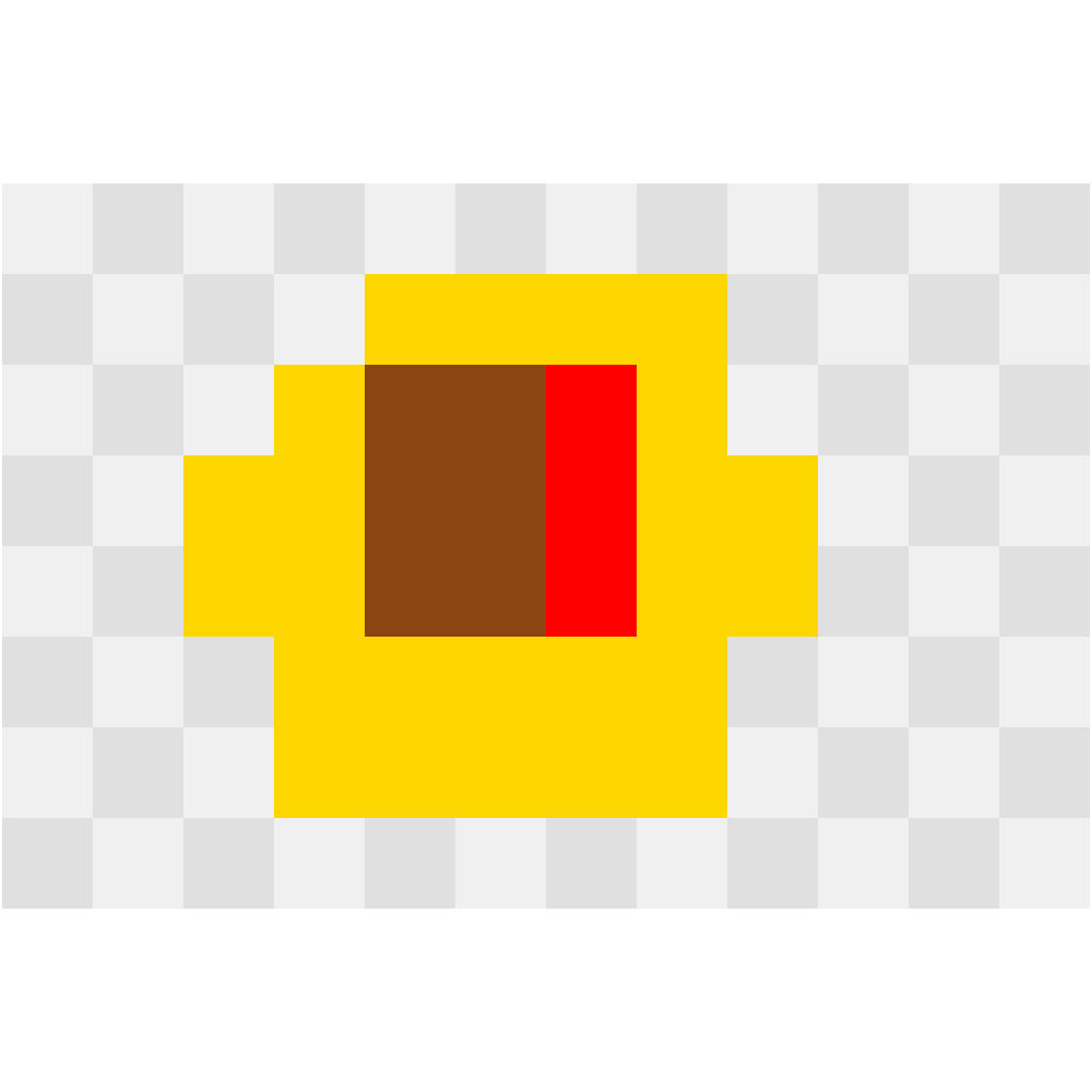 Taco Food & Drinks perler bead pattern 12×12