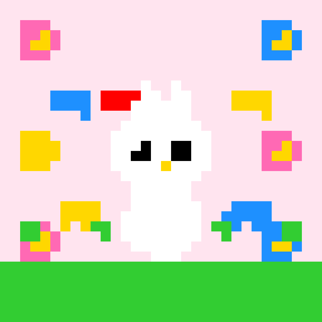 Hello Kitty Butterfly Garden Hello Kitty perler bead pattern 128×128