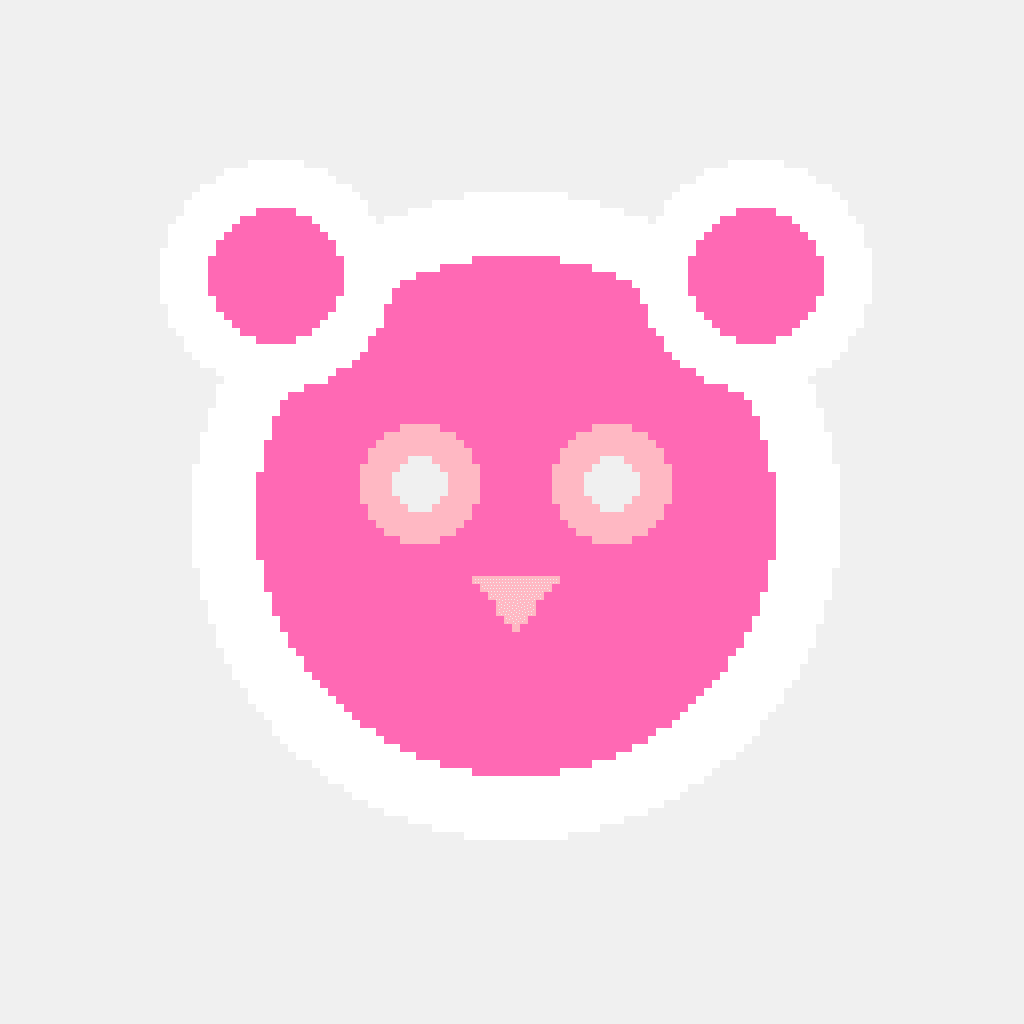 凱蒂貓花園 —— Hello Kitty 拼豆圖紙(128×128)