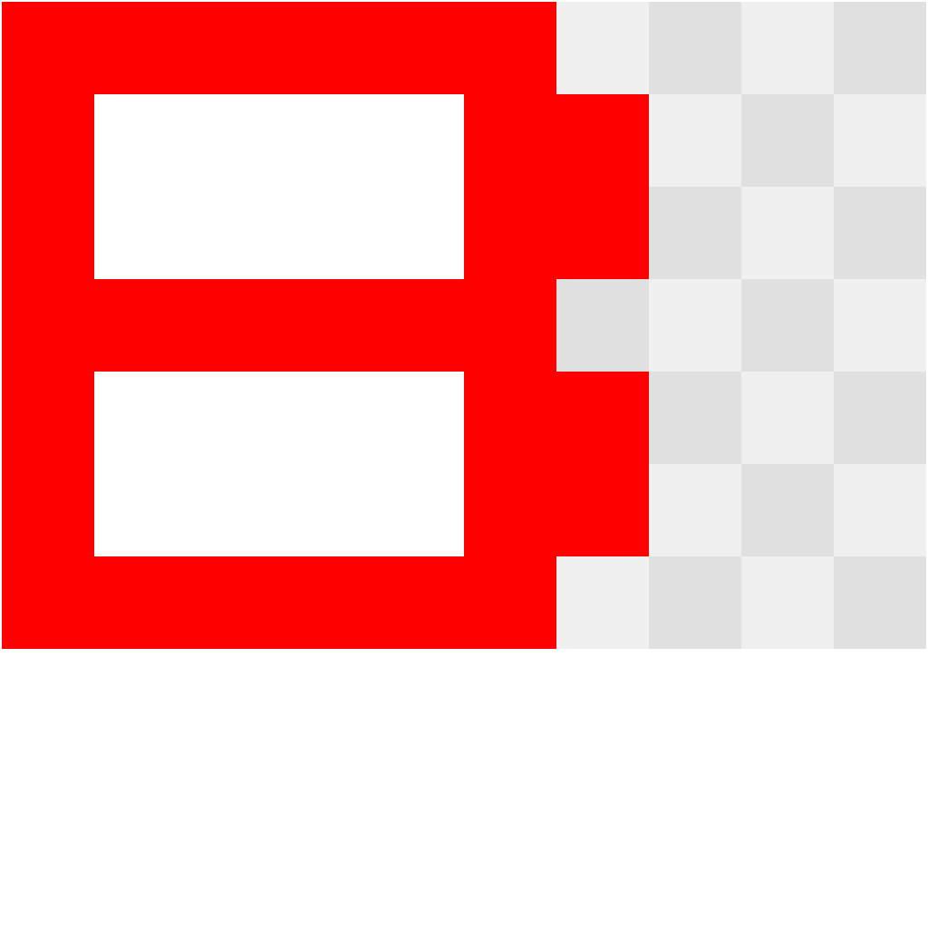 Letter B Letters & Numbers perler bead pattern 10×12