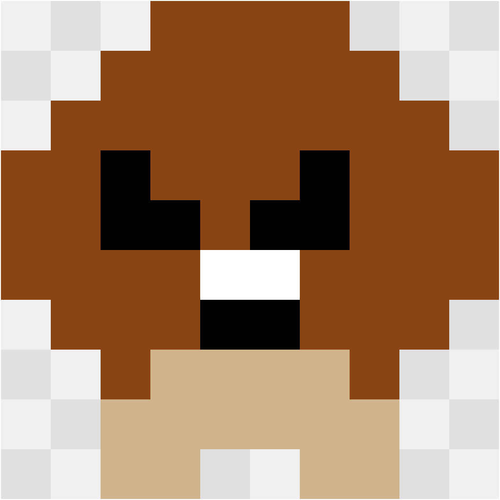 Goomba Super Mario perler bead pattern 10×12
