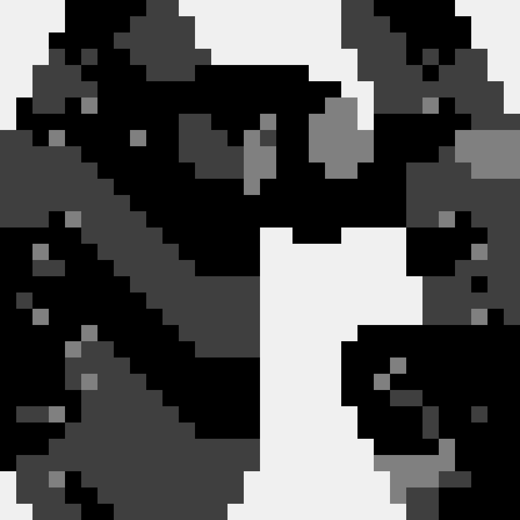 Boo — patrón de cuentas de Super Mario (32×32)