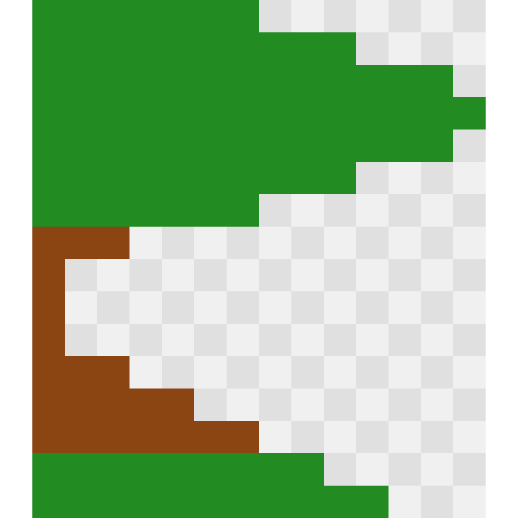 Palm Tree Nature & Outdoors perler bead pattern 10×16