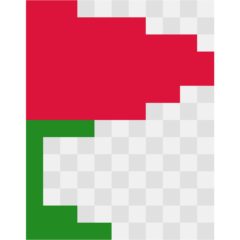 Single Rose Nature & Outdoors perler bead pattern 10×12