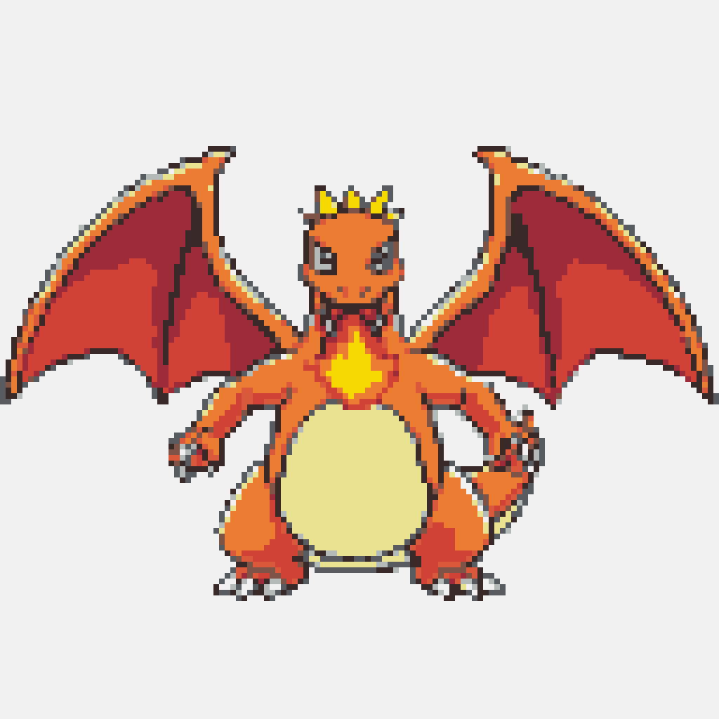 pokemon 精品大图 —— 寶可夢 拼豆圖紙(128×128)