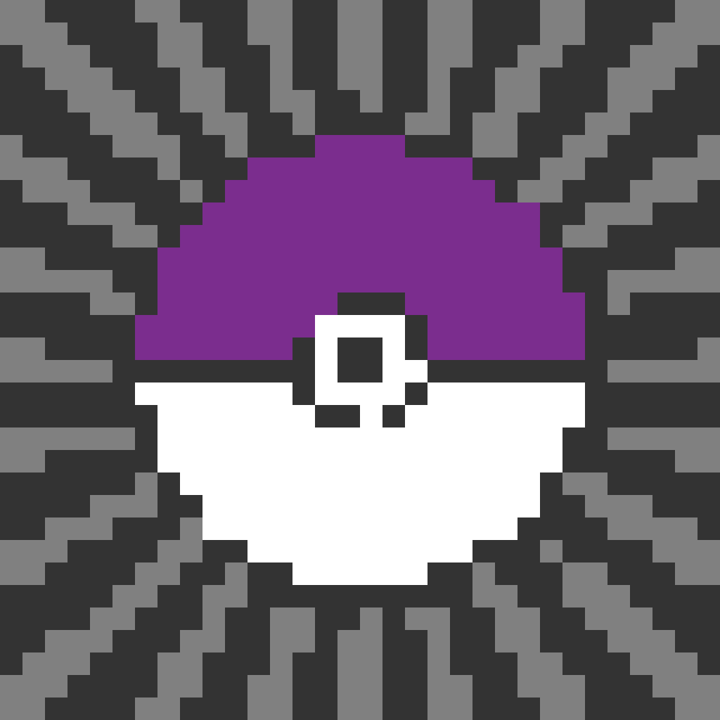 Mewtwo Psychic Burst Pokémon perler bead pattern 128×128