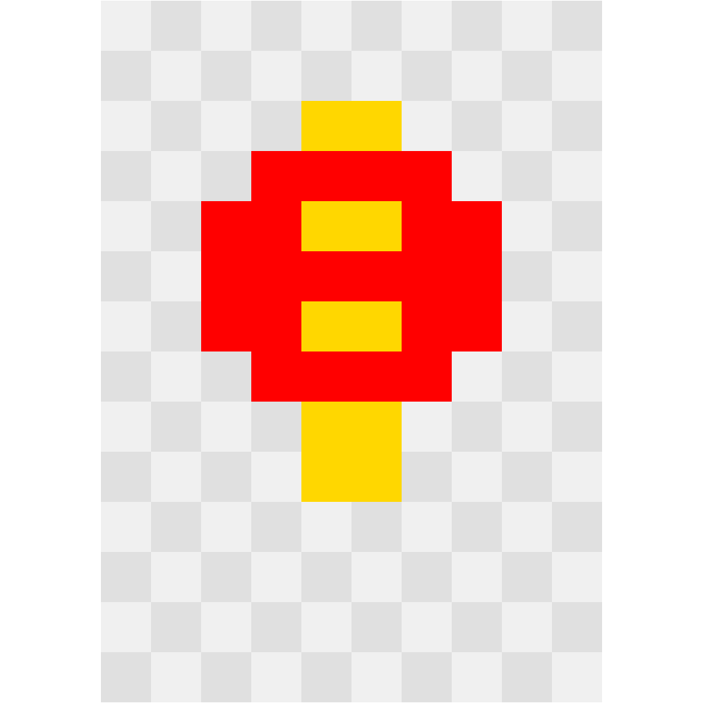 Chinese Lantern Seasonal perler bead pattern 10×14