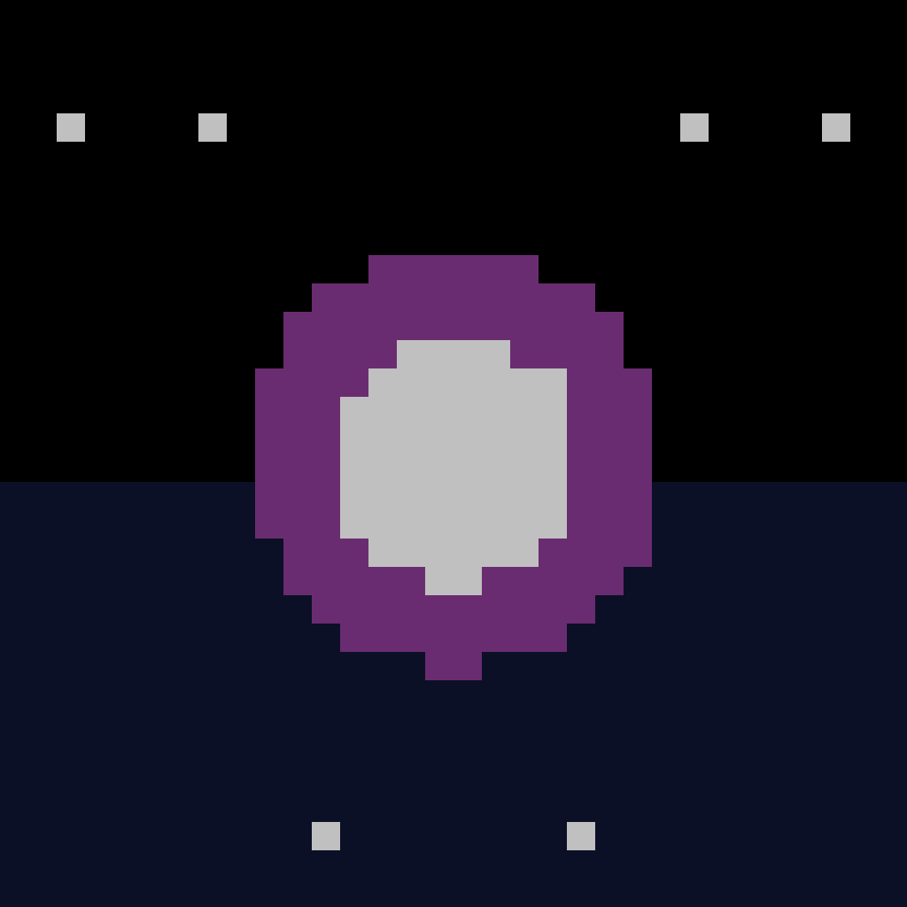 Cosmic Nebula Voyager Space & Universe perler bead pattern 128×128