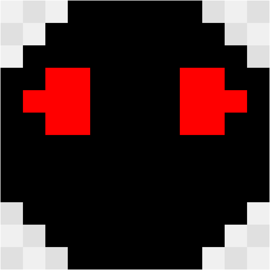 Miles Morales Mask Spider-Man perler bead pattern 12×12
