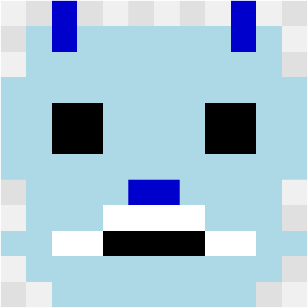 Stitch Face Stitch perler bead pattern 12×12